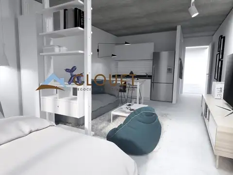 Departamento Monoambiente con 1 baño