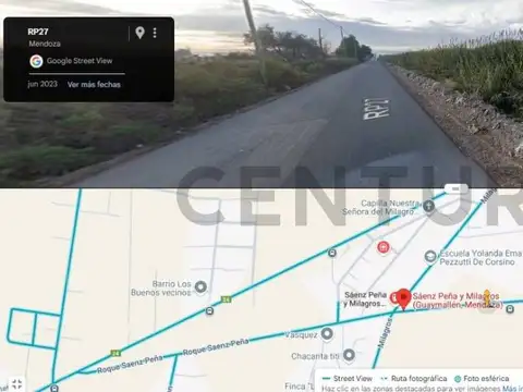 Terreno en Venta 155  mts Fondo