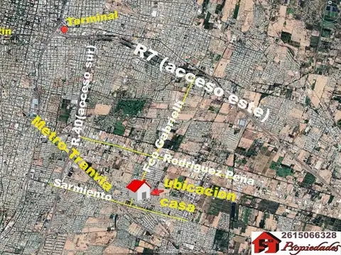 Casa 4 ambientes con 1 baño