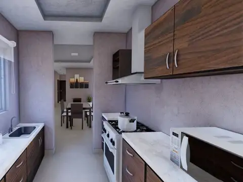 Departamento en Venta con 1 cocheras