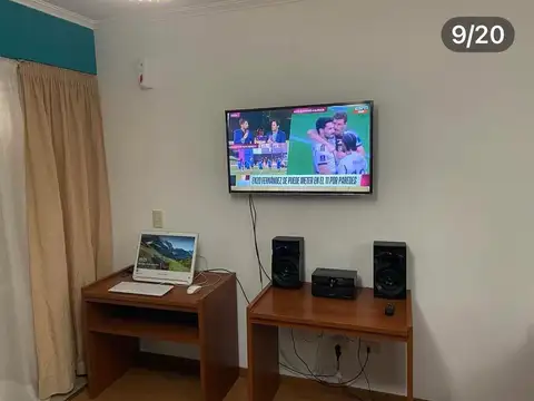 Departamento Monoambiente con 1 baño