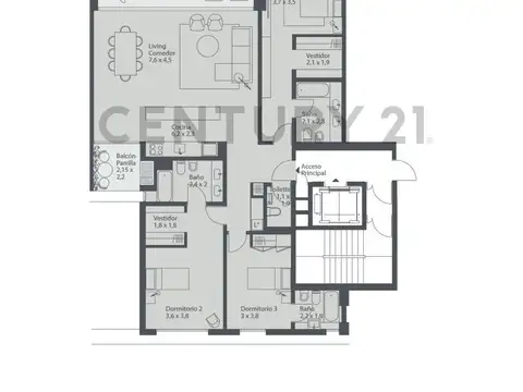 OCEANA Nordelta unidad de 4 ambientes con balcón