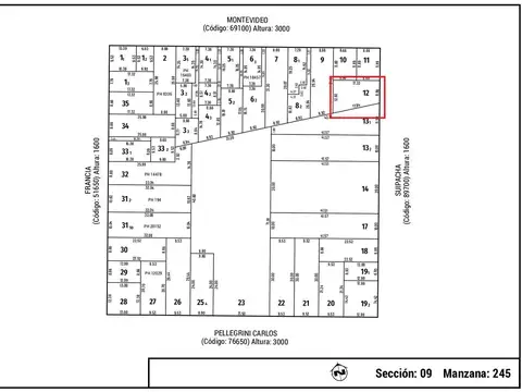 Terreno en Nuestra Señora De Lourdes