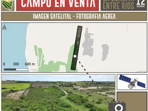 Campo en Venta de 12  ha