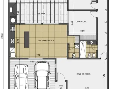 Casa en Venta con 2 cocheras