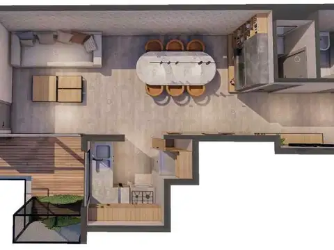 Departamento en Venta de 2 ambientes
