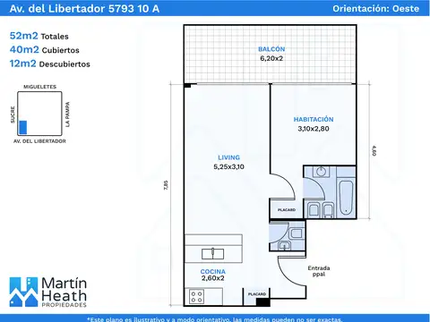 Av Libertador 5700, Piso 10