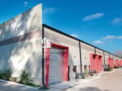 Galpón en ALQUILER de 100m2. Complejo Nogalis. Pilar. Villa Rosa
