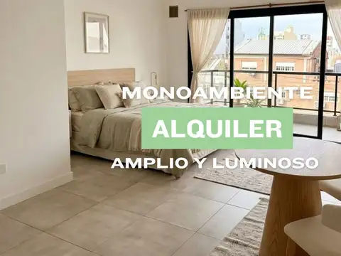 ALQUILER MONOAMBIENTE CON BALCÓN VILLA URQUIZA