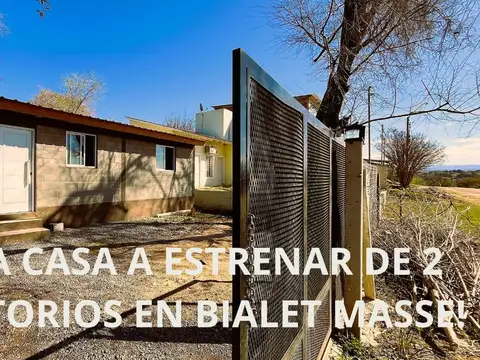 VENTA CASA DE 2 DOR A ESTRENAR BIALET MASSE