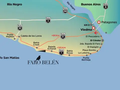 VENTA LOTE TERRENO MAR PLAYA FARO BELÉN RIO NEGRO