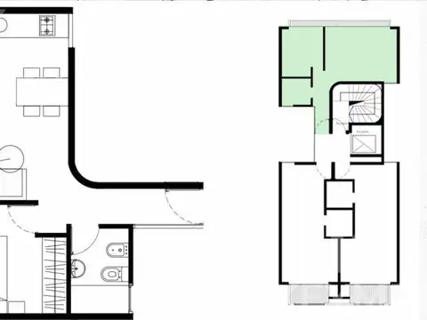 Departamento en Venta en Barrio Norte, USD 54.000