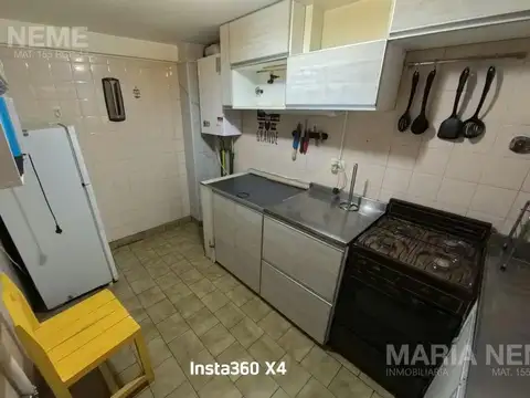 Departamento 2 ambientes con 1 baño
