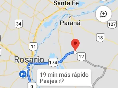 Terreno en Venta 16,50  mts Frente