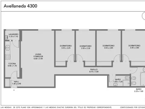 Departamento en Venta de 4 ambientes