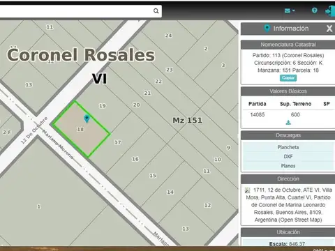 Terreno en Venta en Punta Alta, USD 16.000