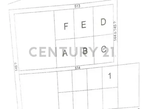 Terreno en Venta de 1852,5 m2