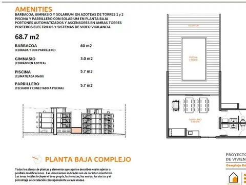 Departamento en Venta de 2 dormitorios