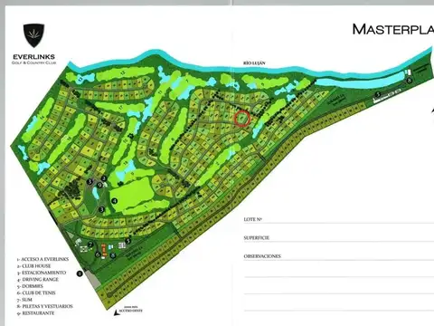 Lote 2900 M2 Everlinks Club De Golf