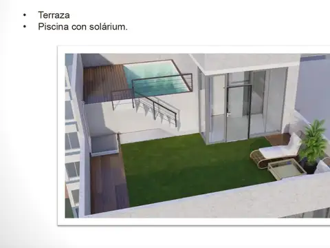 Departamento Monoambiente con 1 baño