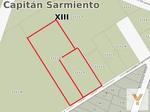 Avenida Roque Sáenz Peña y Antártida Argentina