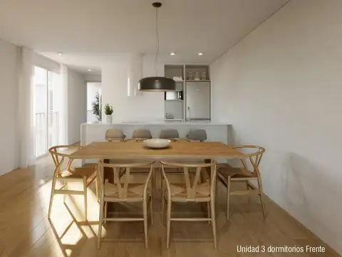 Departamento 4 ambientes con 2 baños