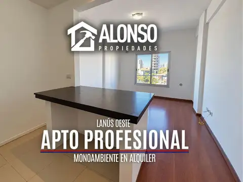 ALQUILER - MONOAMBIENTE EN LANUSITA - APTO PROFESIONAL