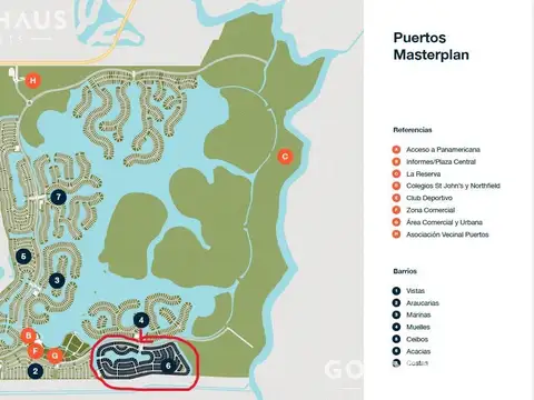 Barrio Acacias Puertos del Lago