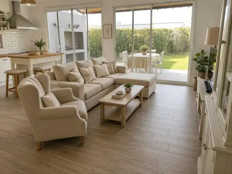 casa con jardin y parrilla apto credito