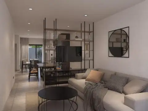 Casa 3 ambientes con 1 baño