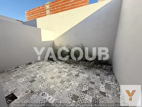 Departamento 2 ambientes con 1 baño