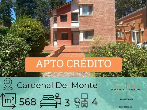 CASA EN VENTA EN CLUB DE CAMPO CARDENAL DEL MONTE – GENERAL RODRÍGUEZ | ACEPTA FINANCIACIÓN