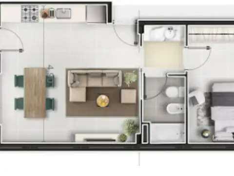 Departamento en Venta en Santa Fe, USD 125.000