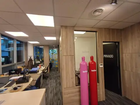 Oficina Monoambiente con 2 baños