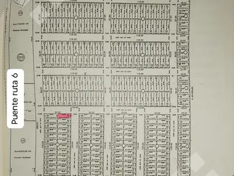 Terreno en Venta 8  mts Frente
