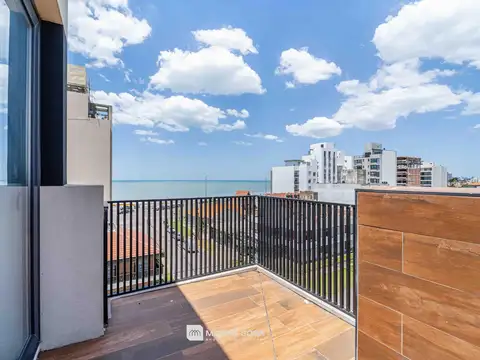 ALQUILER 12 MESES - Duplex 4 ambientes - Vista lateral al mar - A estrenar - Zona Constitución