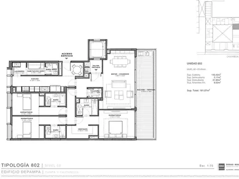 Departamento en Venta de 4 ambientes