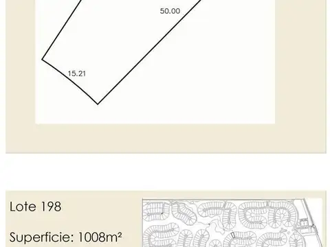 Terreno en Venta de 1008,0 m2