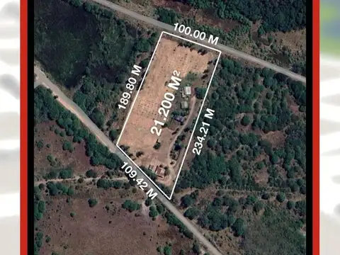 Granja de dos hectáreas a 600m de Ruta 11