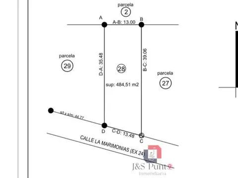 Terreno en Venta en Cuesta Colorada, USD 36.900