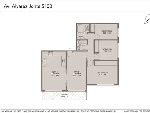 Departamento en Venta de 4 ambientes