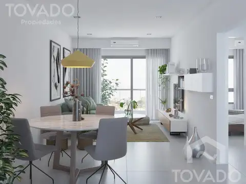 Departamento 4 ambientes con 2 baños