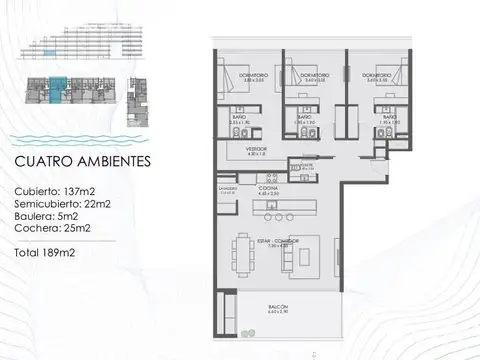 Departamento en Venta en Nordelta, USD 664.468