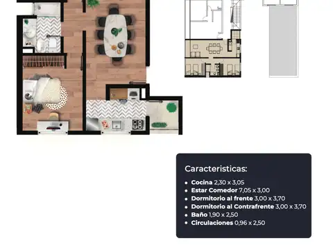 VENTA DEPARTAMENTO 5 PISO 1