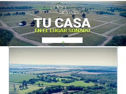 LOTE DE 300 METROS EN EDEN DE LAS SIERRAS - CÓRDOBA