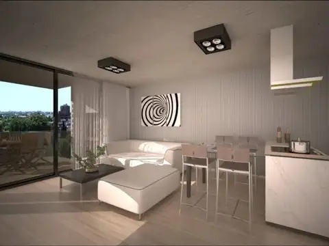 Departamento Monoambiente con 1 baño