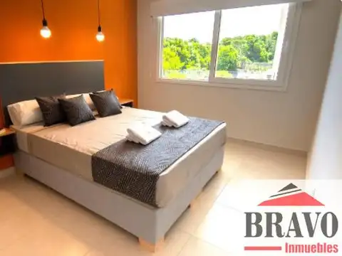 Departamento 2 ambientes con 2 baños