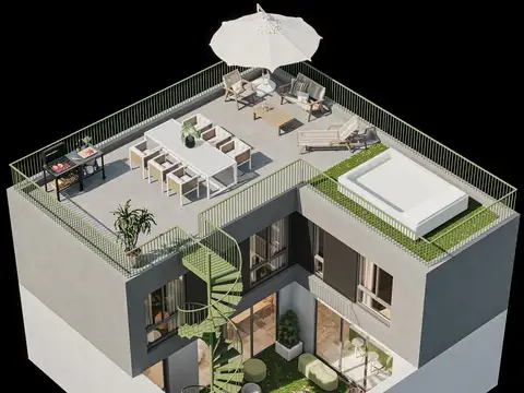 Casa 5 ambientes con 1 baño