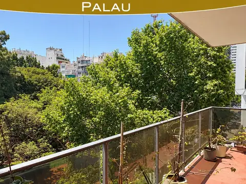 Departamento 4 ambientes con vista al Jardín Botánico