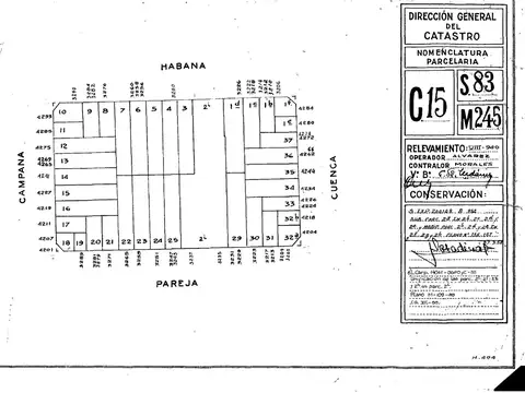 Terreno en Venta 41  mts Fondo